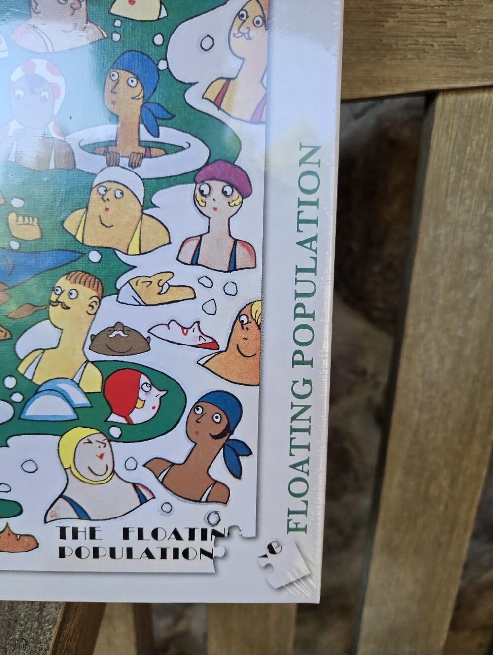 New York Puzzle Company The Floating Population 500 Piece by Helen Dryden NIB! - Picture 3 of 4